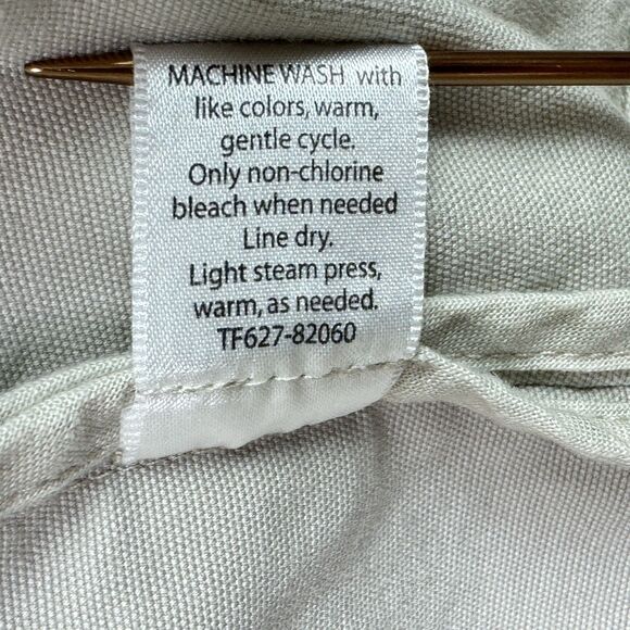 Pendleton Utility Jacket Beige Womens Sz 6 Cotton Blend Military Epaulettes Zip - Picture 11 of 13